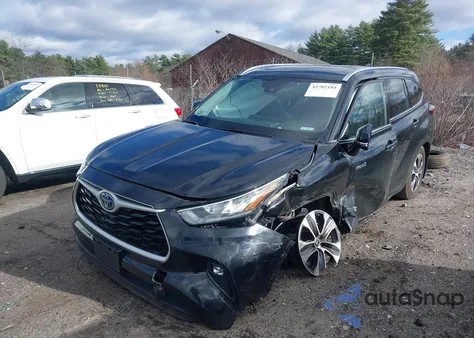 2020 Toyota Highlander Hybrid Xle из США, поврежденный, VIN 5TDGBRCH2LS511807